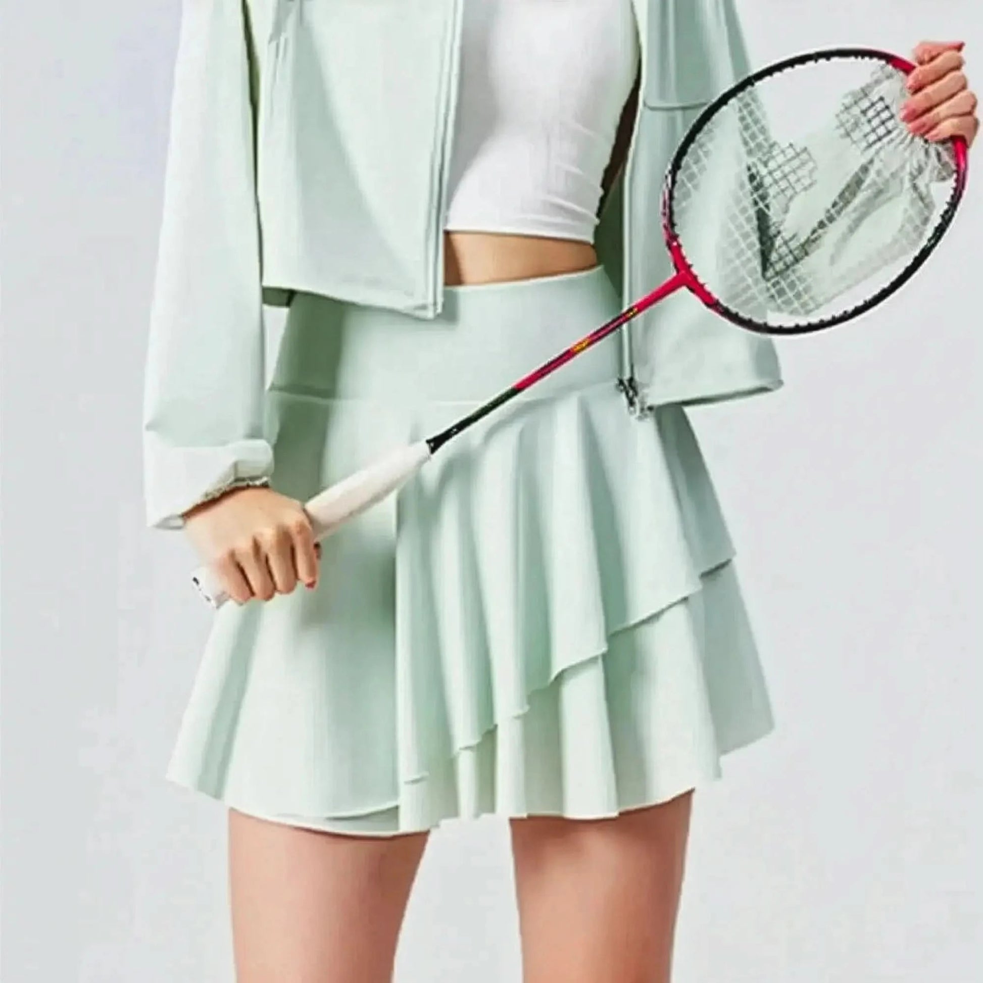 Jupe - Short Sport Taille Haute Séchage Rapide - Saylana