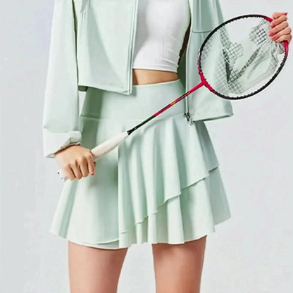 Jupe - Short Sport Taille Haute Séchage Rapide - Saylana