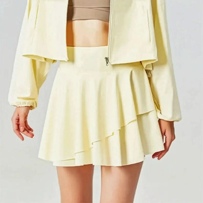 Jupe - Short Sport Taille Haute Séchage Rapide - Saylana