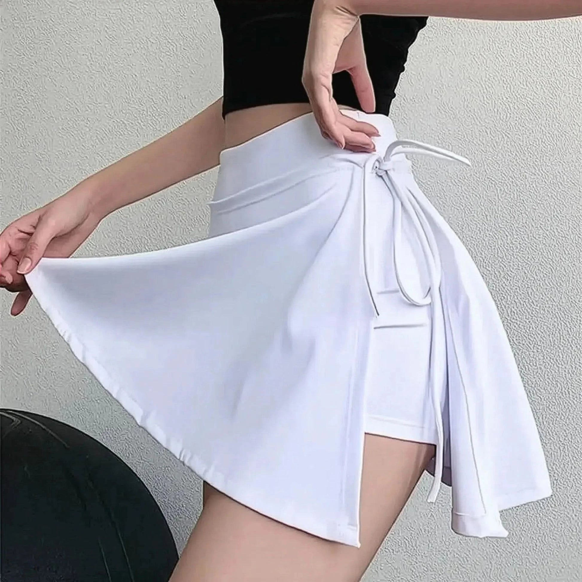 Jupe - Short Sport Taille Haute Séchage Rapide - Saylana