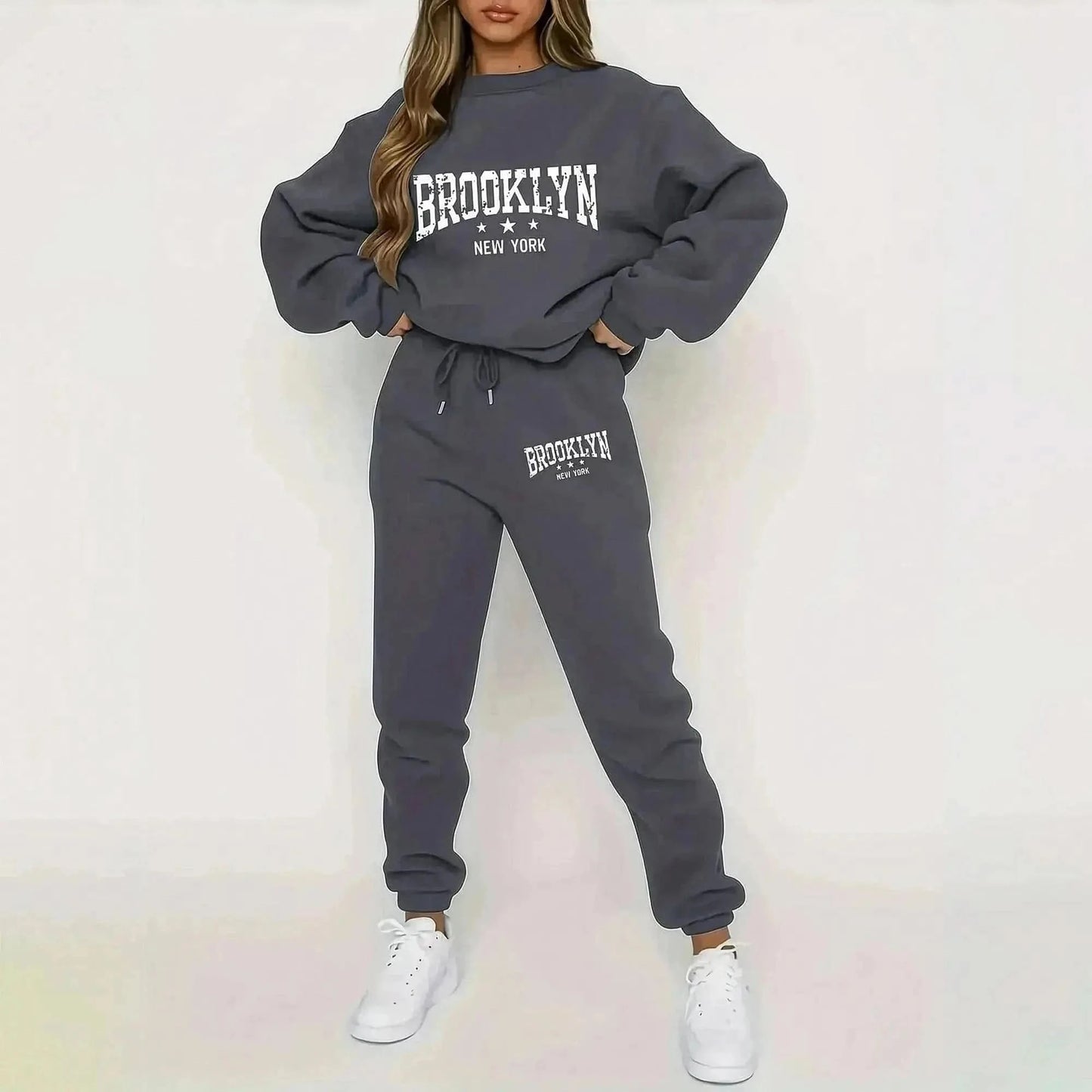 Ensemble Sweat à Capuche Streetwear : Pull Molletonné + Pantalon - Saylana