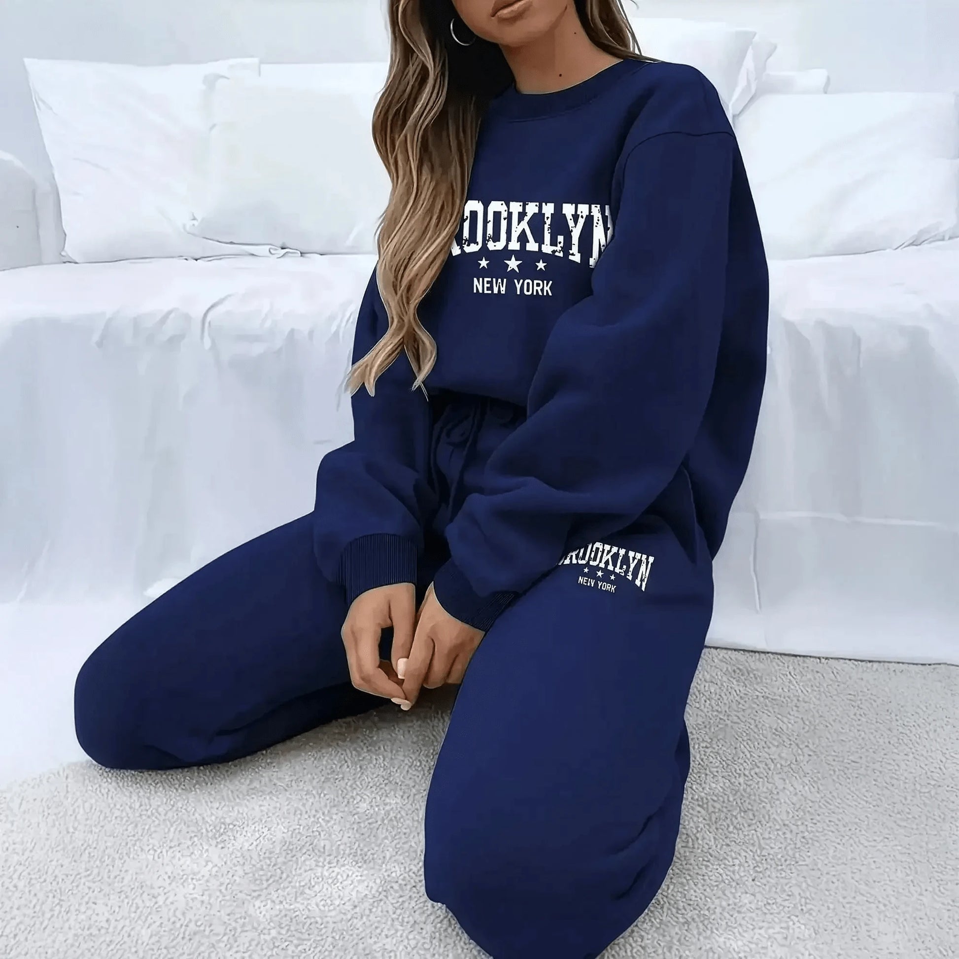 Ensemble Sweat à Capuche Streetwear : Pull Molletonné + Pantalon - Saylana