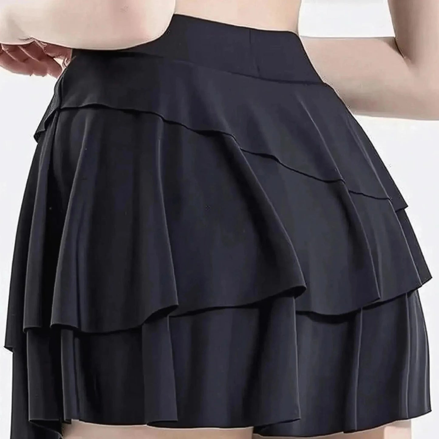 Jupe de Sport Plissée avec Poches - Saylana