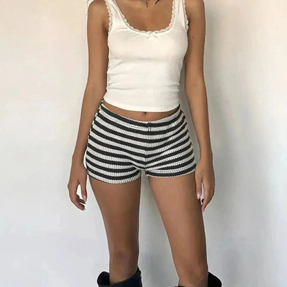 Short Côtelé Taille Basse - Saylana