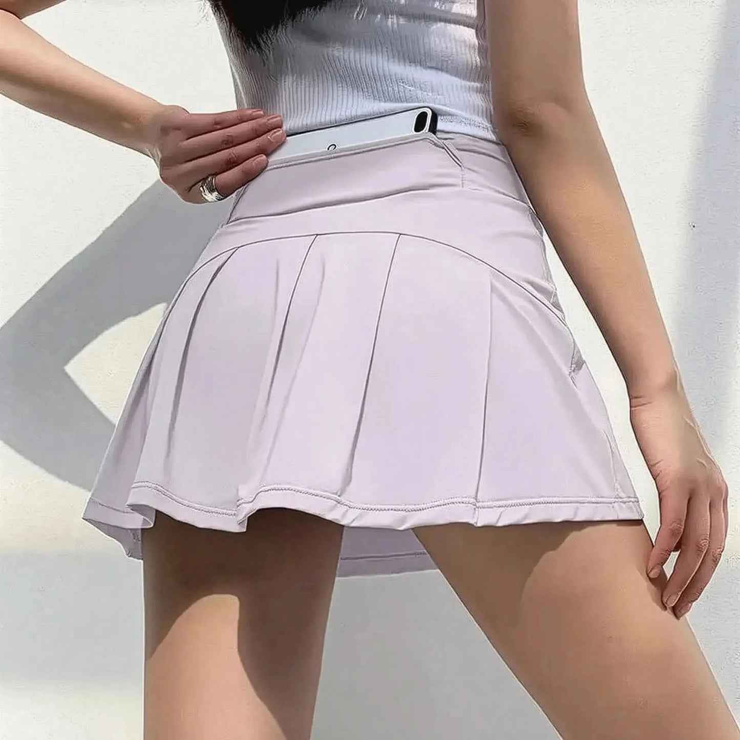 Jupe Short Taille Haute A - Line - Saylana