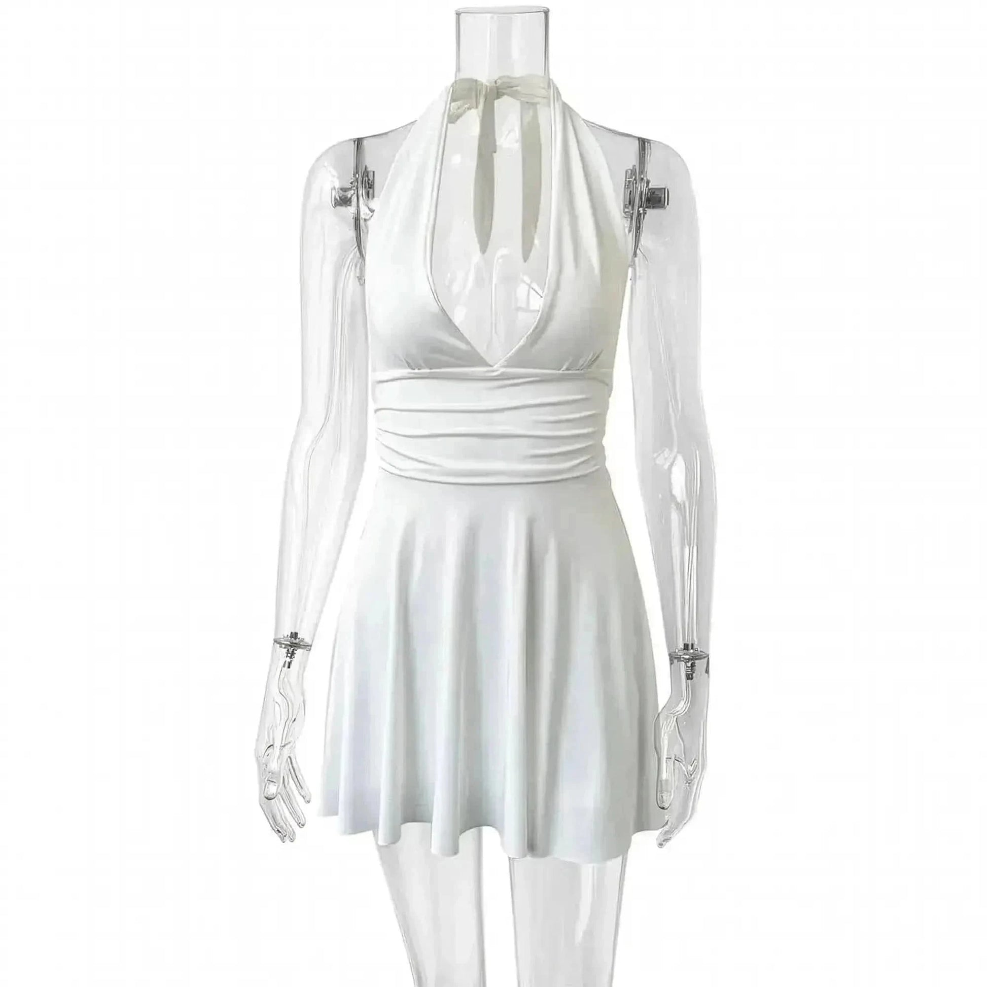 Mini Robe Dos Nu Moulante - Saylana