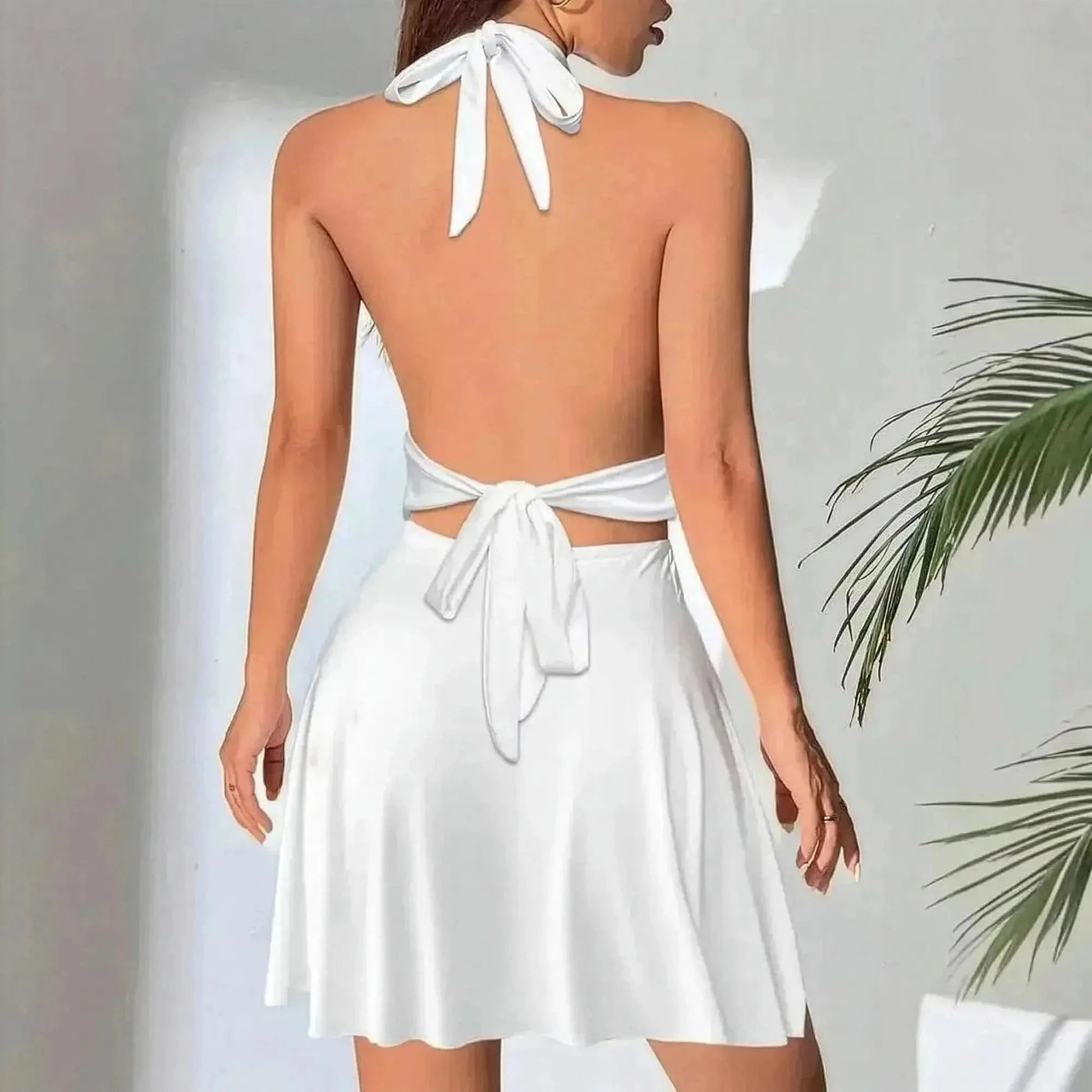 Mini Robe Dos Nu Moulante - Saylana