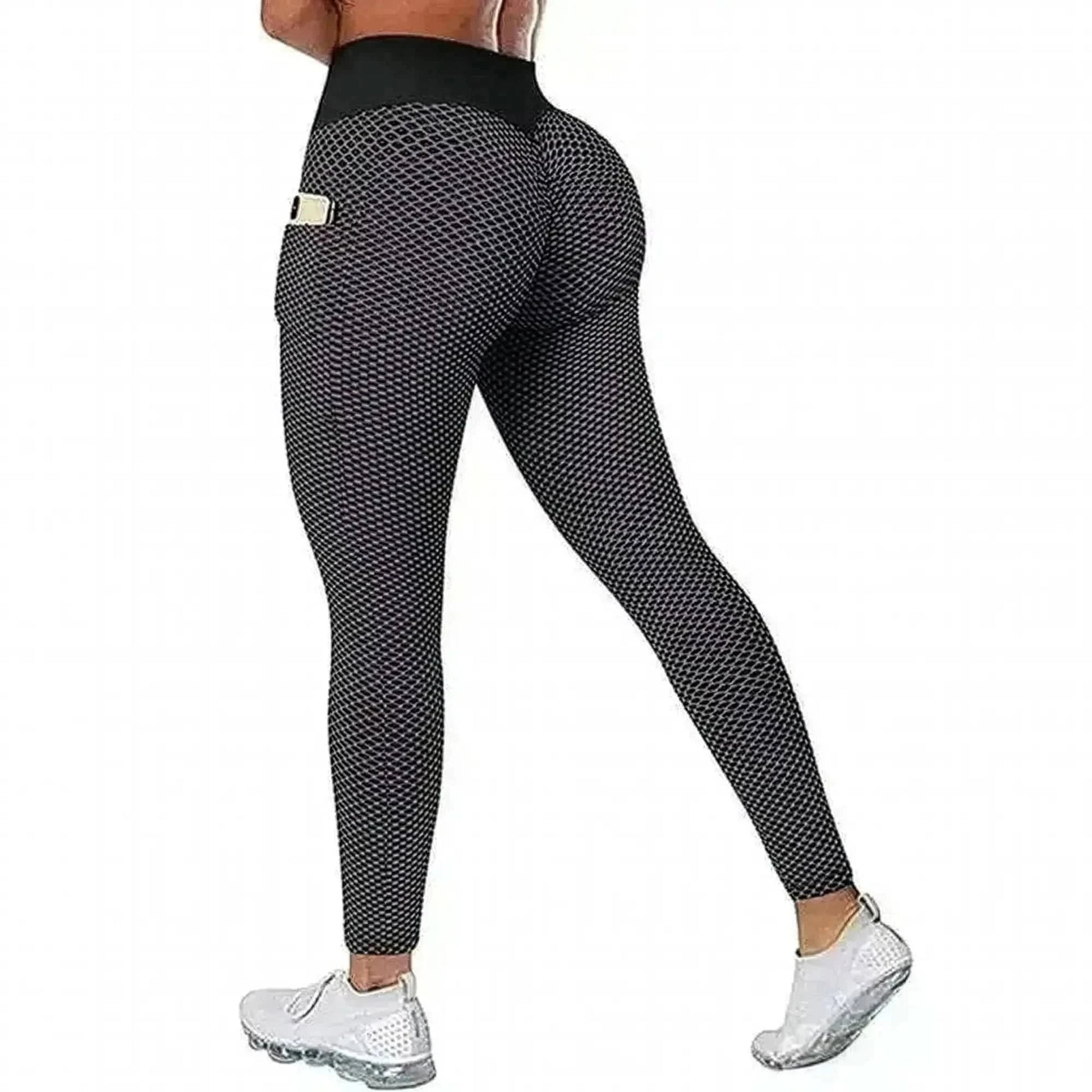 Legging Sport Taille Haute avec Poches - Saylana