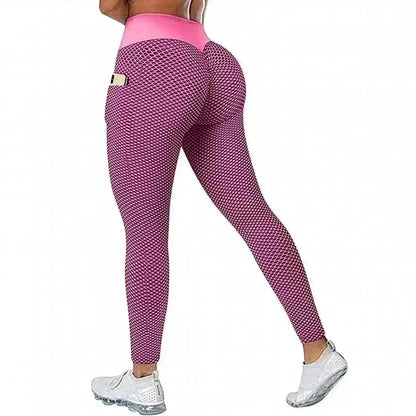Legging Sport Taille Haute avec Poches - Saylana