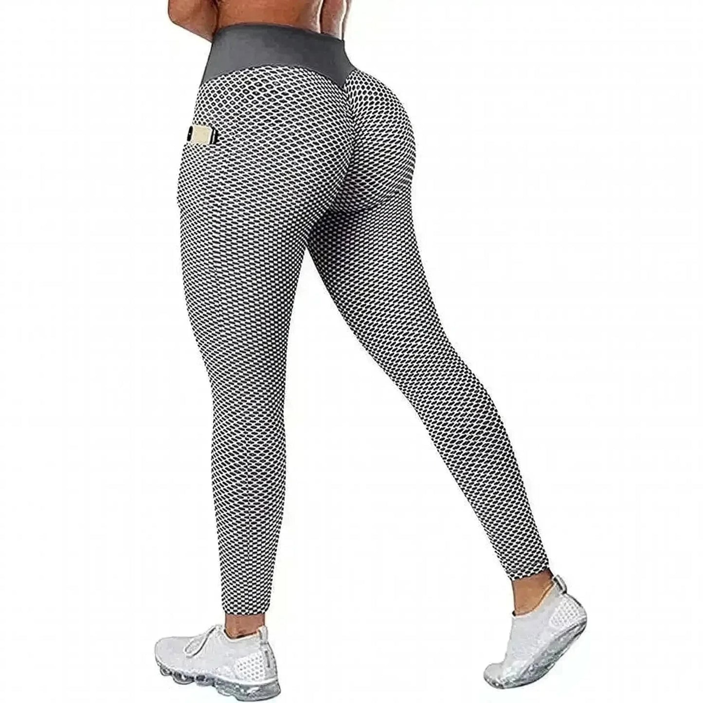 Legging Sport Taille Haute avec Poches - Saylana