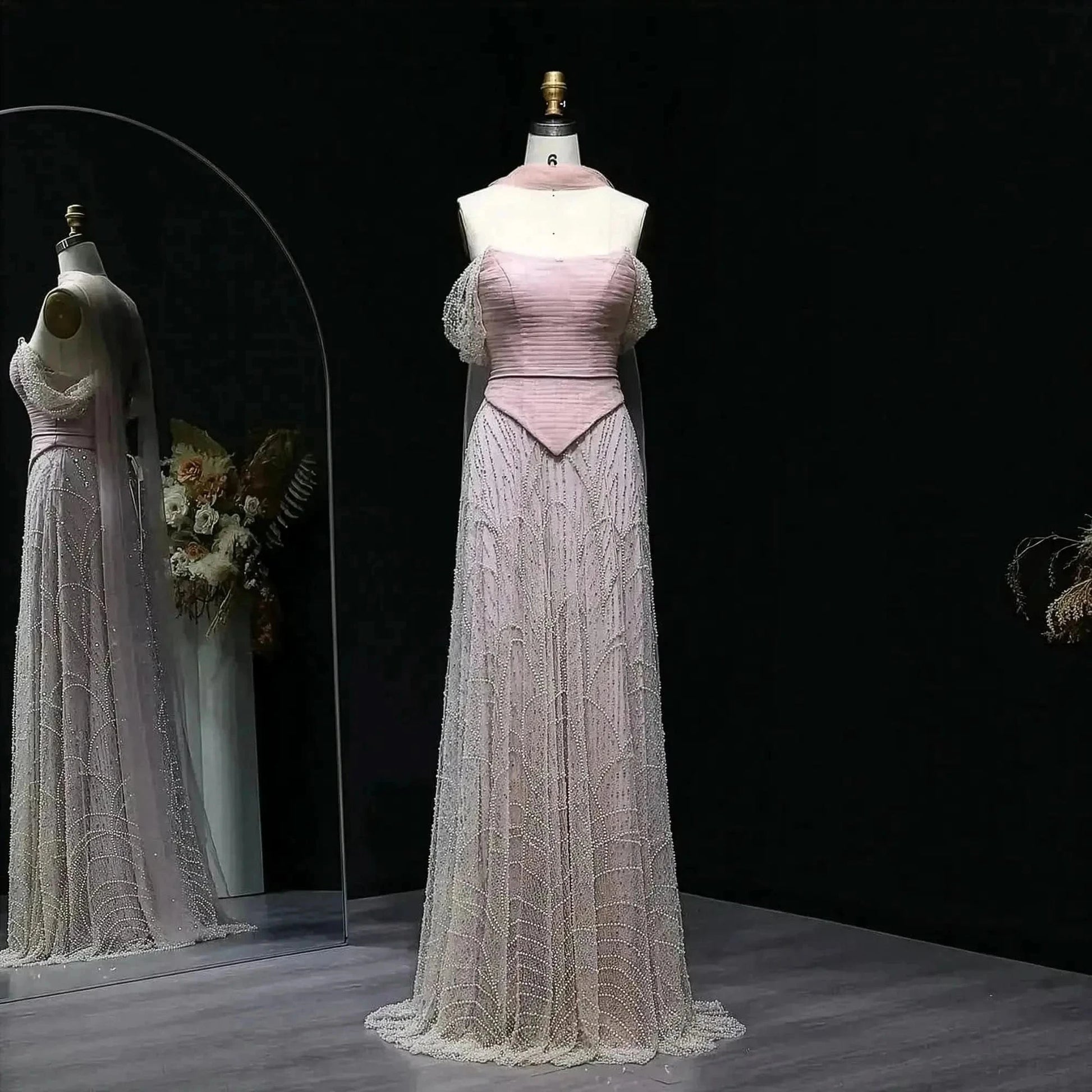 Robe de Bal Luxe Dentelle - Saylana