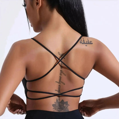 Brassière Dos Croisé Femme Maintien Fort - Saylana