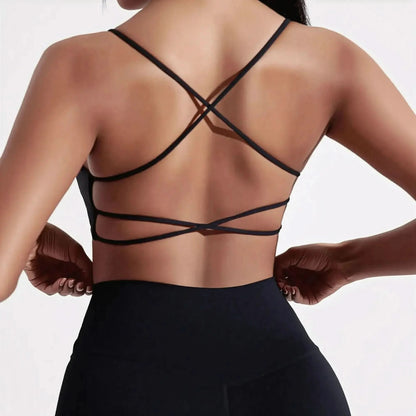 Brassière Dos Croisé Femme Maintien Fort - Saylana