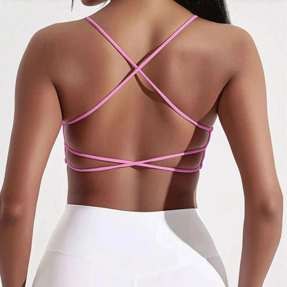 Brassière Dos Croisé Femme Maintien Fort - Saylana