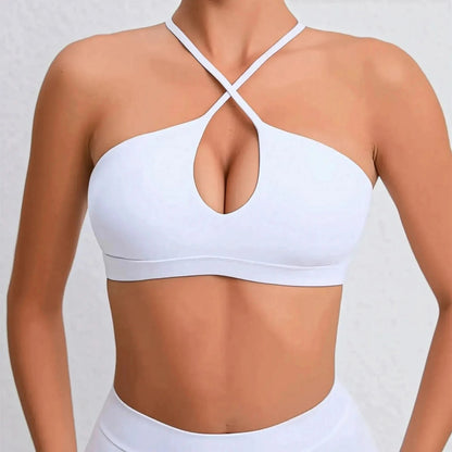 Brassière Sport Dos Croisé Respirante - Saylana