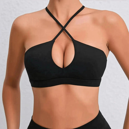Brassière Sport Dos Croisé Respirante - Saylana