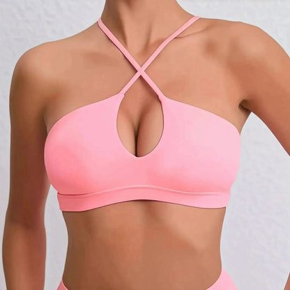 Brassière Sport Dos Croisé Respirante - Saylana