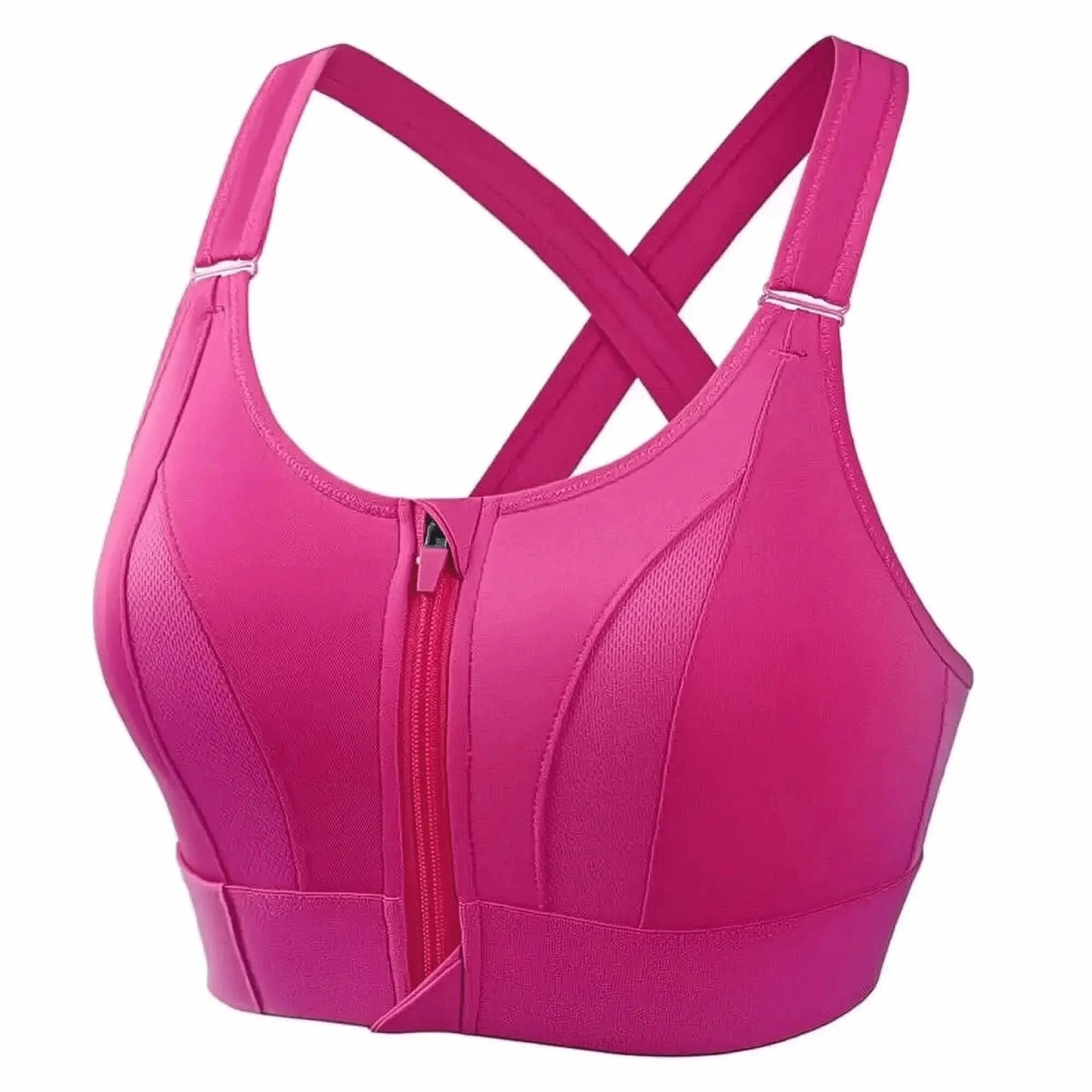Brassière Sport Zippée Femme Maintien Fort - Saylana