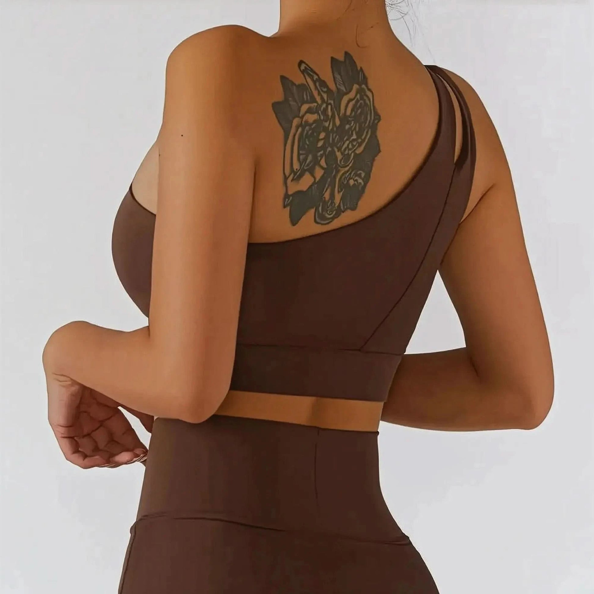 Brassière Sport Asymétrique Push - Up Femme - Saylana