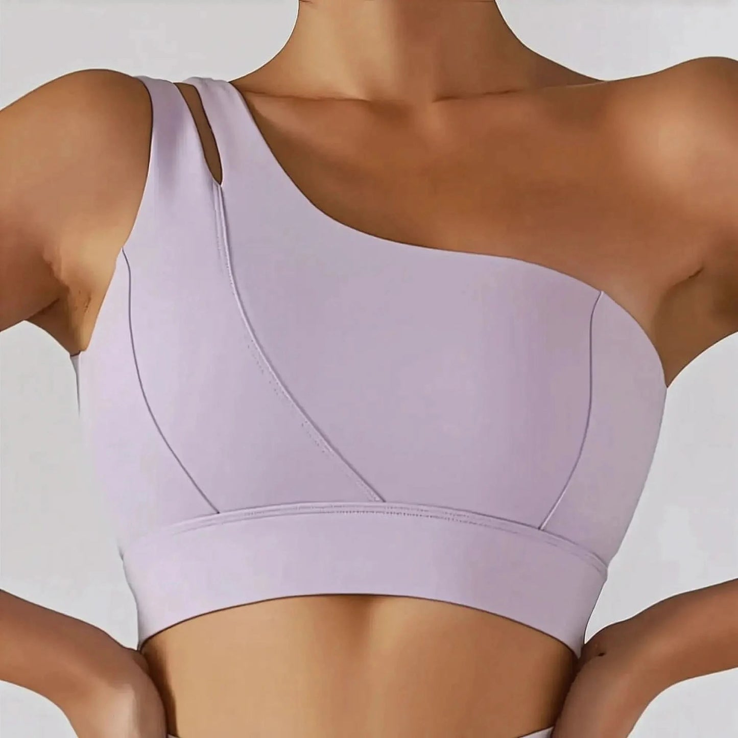 Brassière Sport Asymétrique Push - Up Femme - Saylana