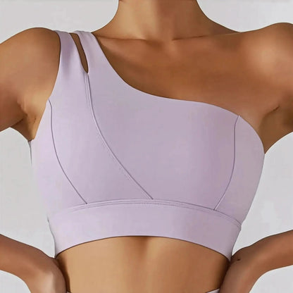 Brassière Sport Asymétrique Push - Up Femme - Saylana