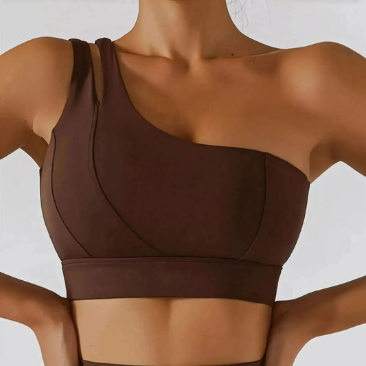 Brassière Sport Asymétrique Push - Up Femme - Saylana