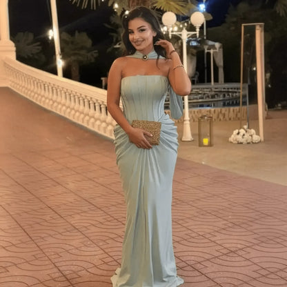 Robe Élégante Femme Sans Bretelles - Saylana