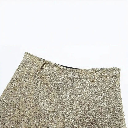 Sequins brillants pour un look coréen raffiné - Saylana