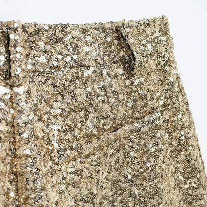 Sequins brillants pour un look coréen raffiné - Saylana