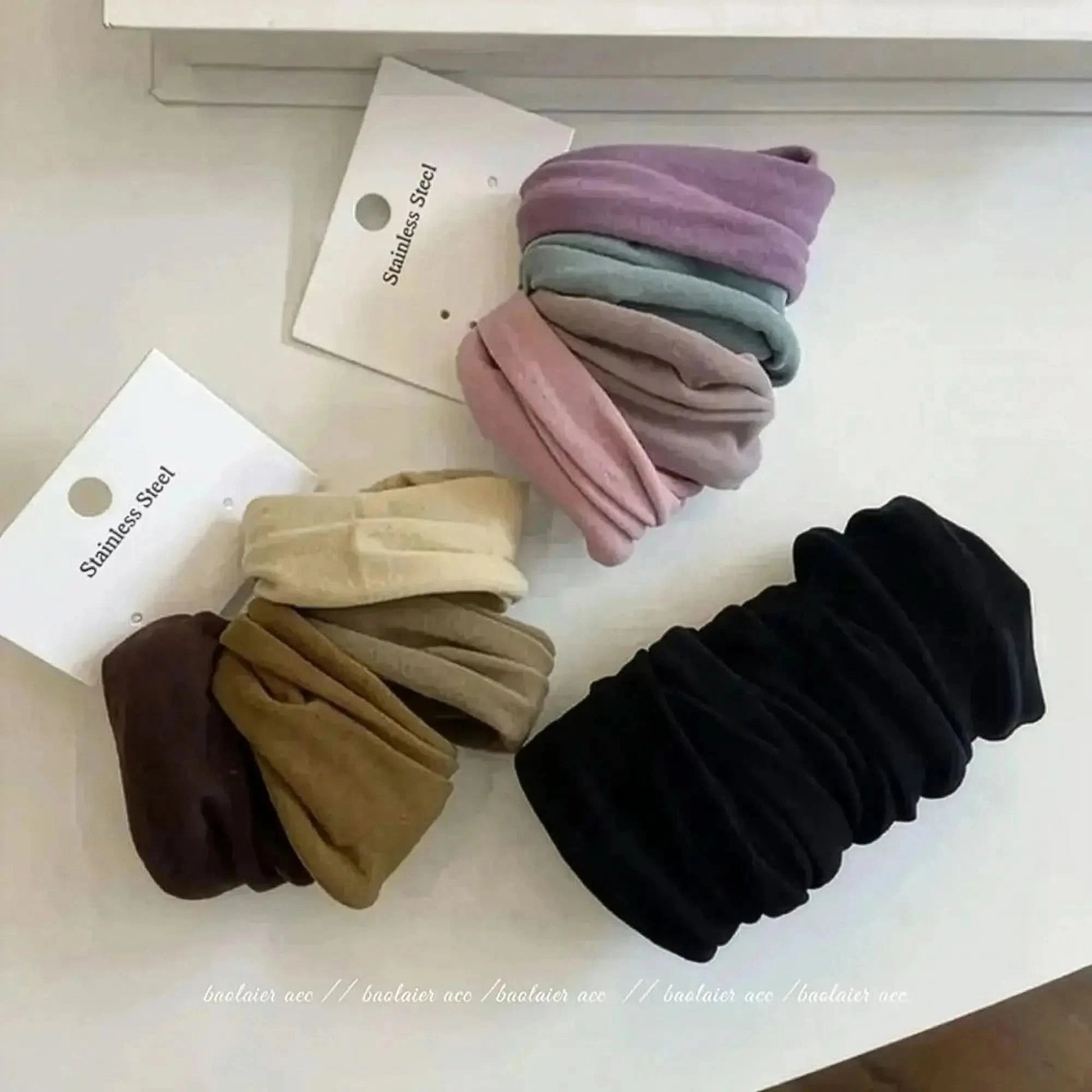 Set 4 Élastiques Épais Coréens - Saylana