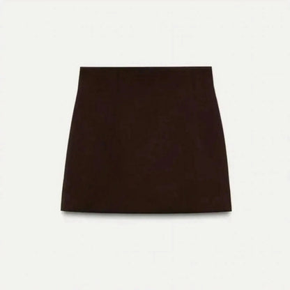 Set Blazer Épaulé & Mini Jupe A - Ligne - Saylana