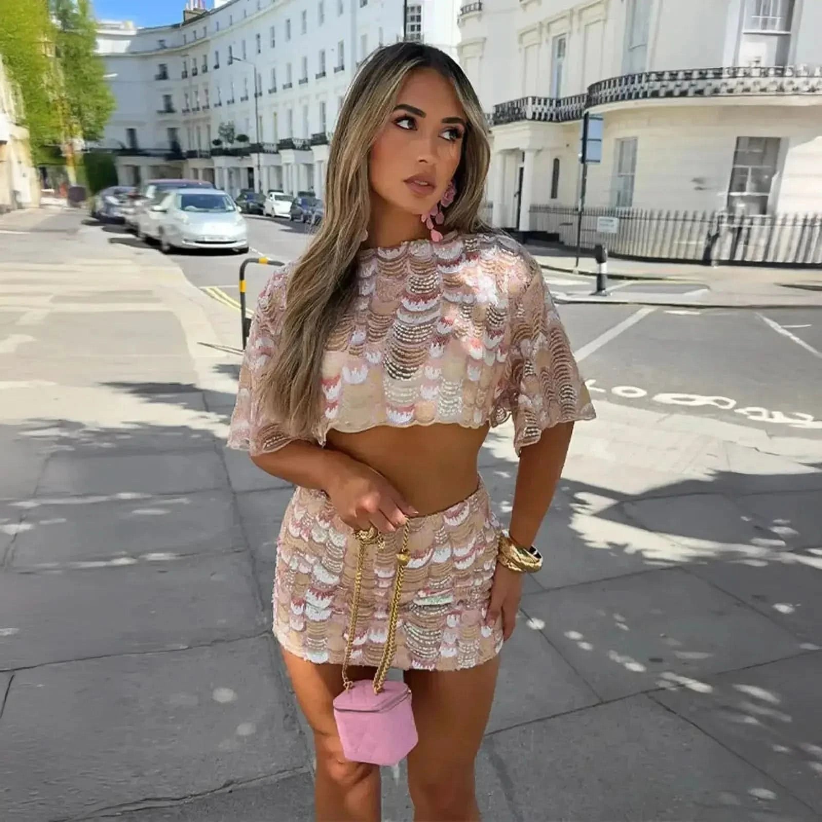 Set Chic Crop Top + Jupe - Saylana