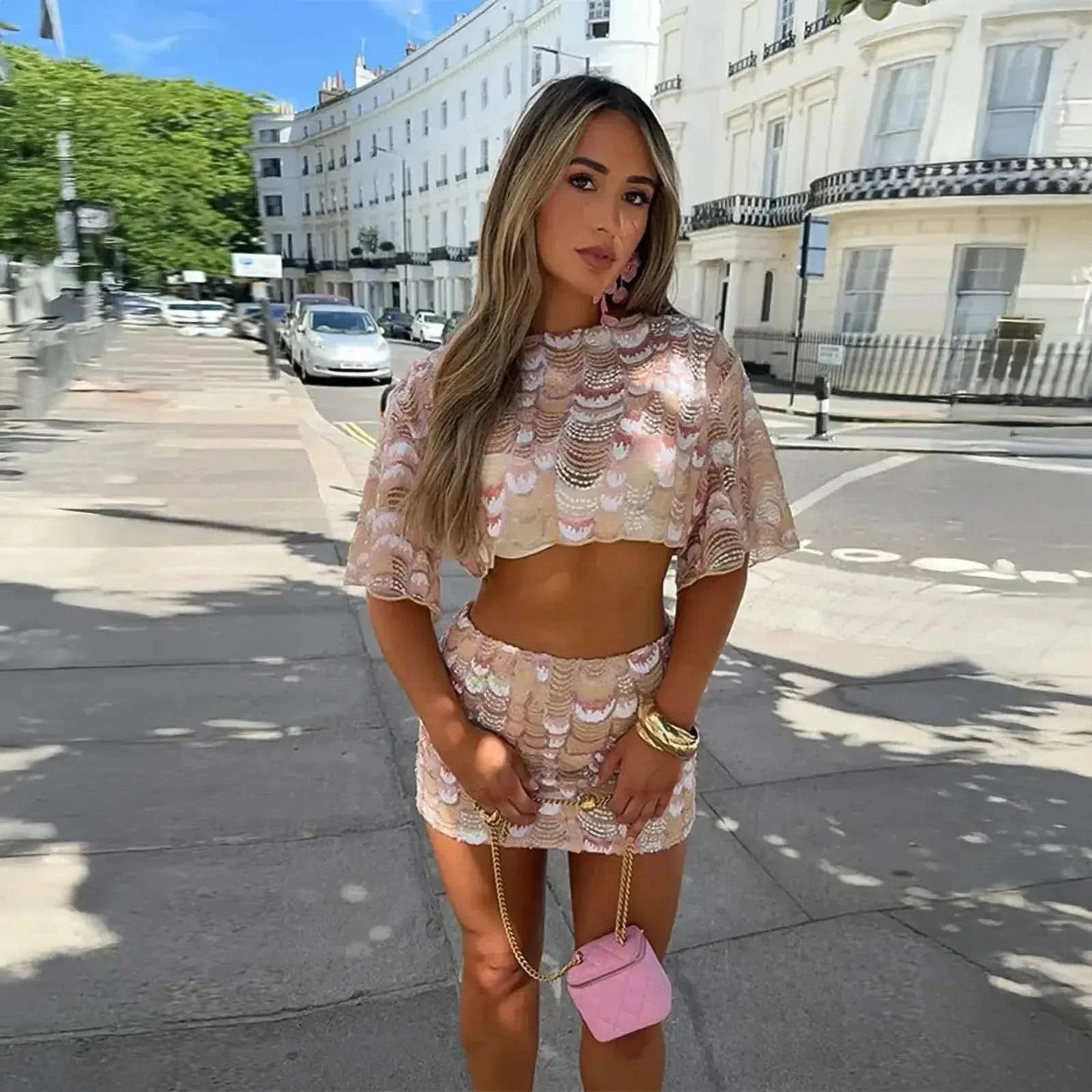 Set Chic Crop Top + Jupe - Saylana