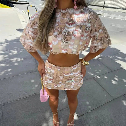 Set Chic Crop Top + Jupe - Saylana