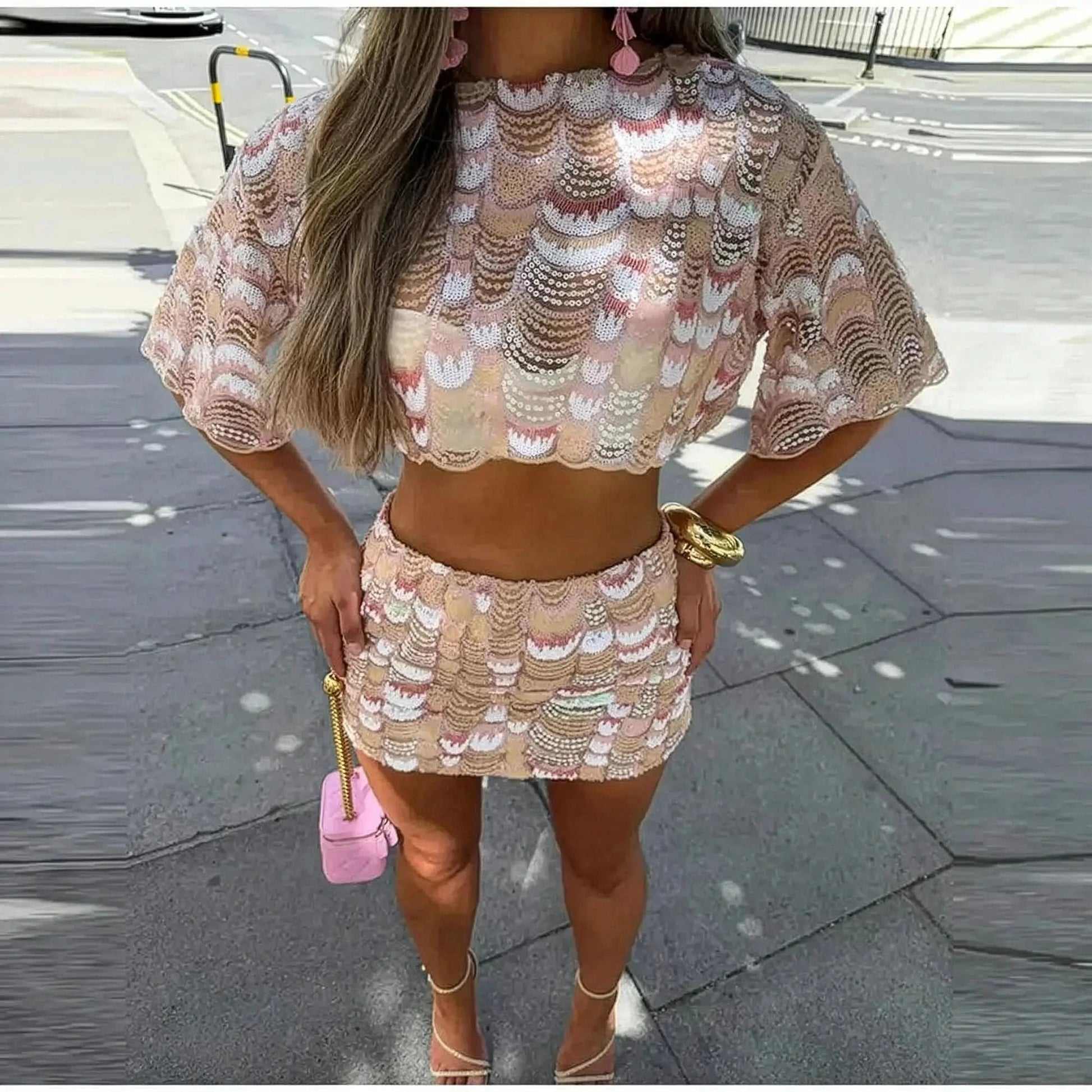 Set Chic Crop Top + Jupe - Saylana