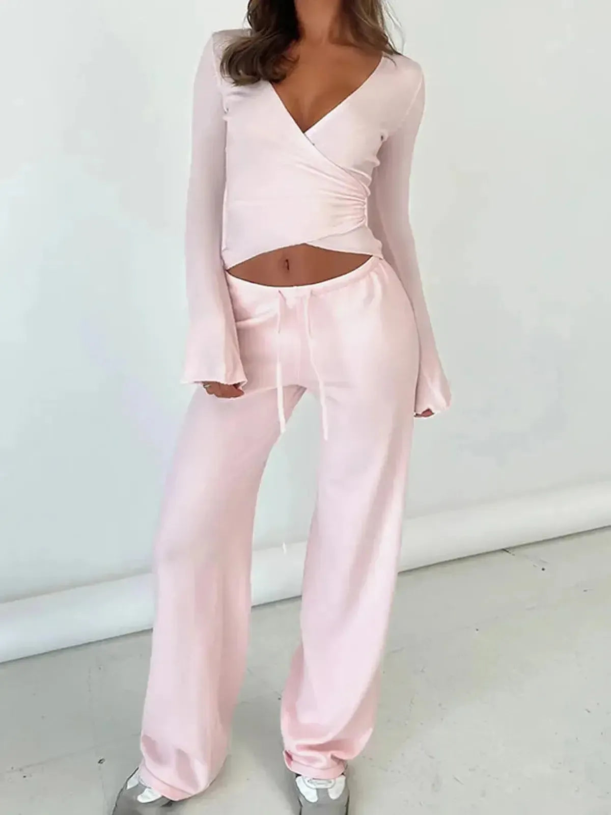 Set Chic Taille Élastique Décontracté-Saylana