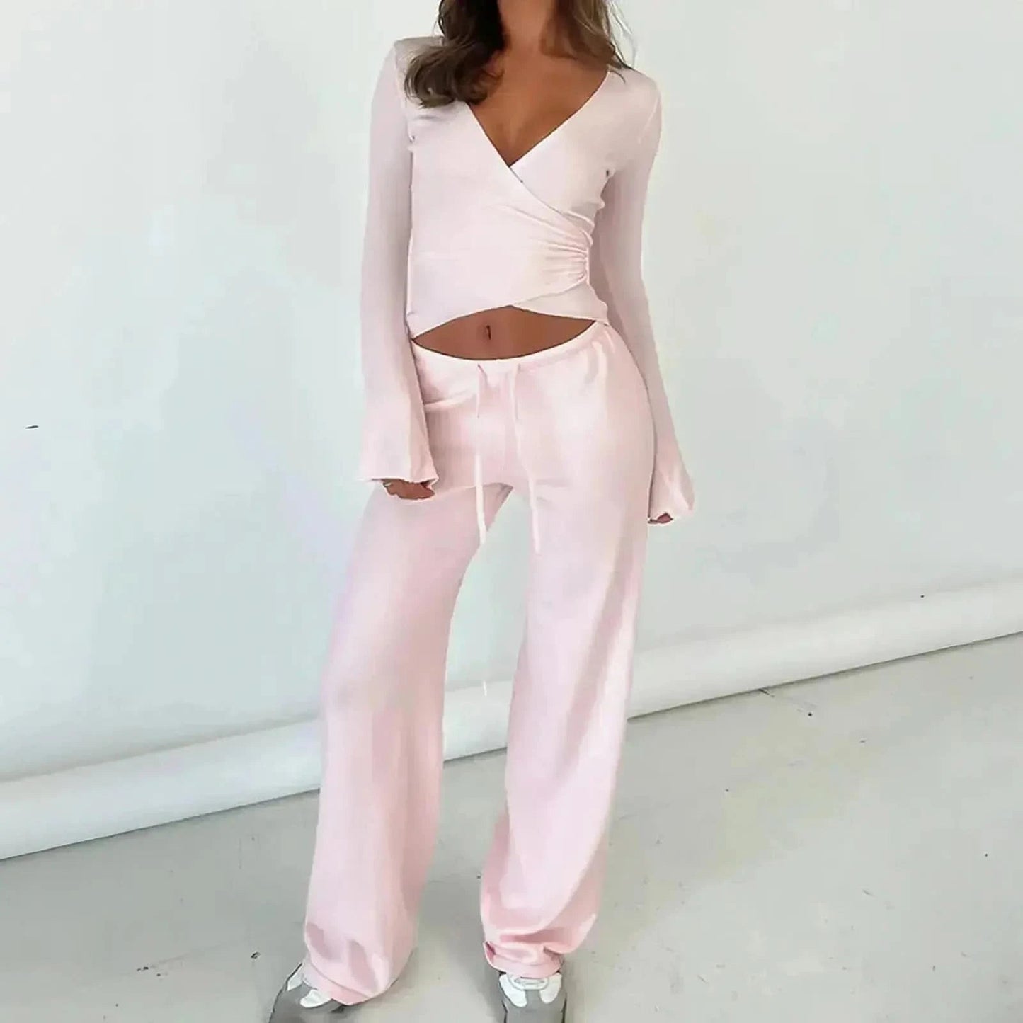 Set Chic Taille Élastique Décontracté - Saylana