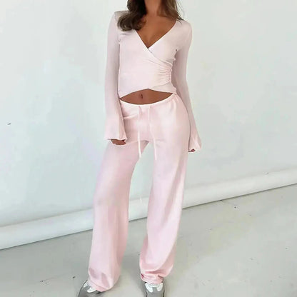 Set Chic Taille Élastique Décontracté - Saylana