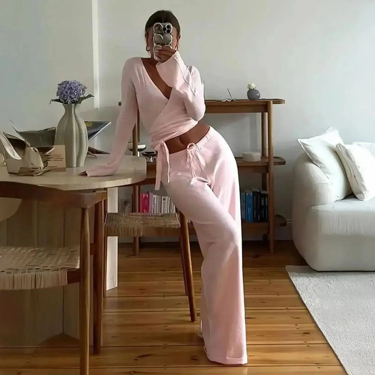 Set Chic Taille Élastique Décontracté - Saylana