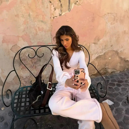 Set Chic Taille Élastique Décontracté - Saylana