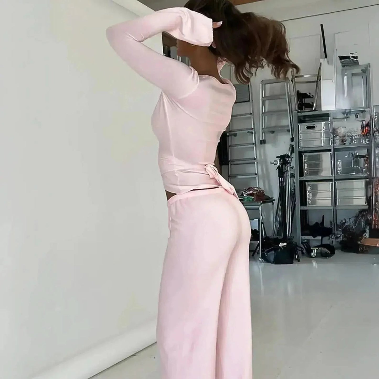 Set Chic Taille Élastique Décontracté - Saylana