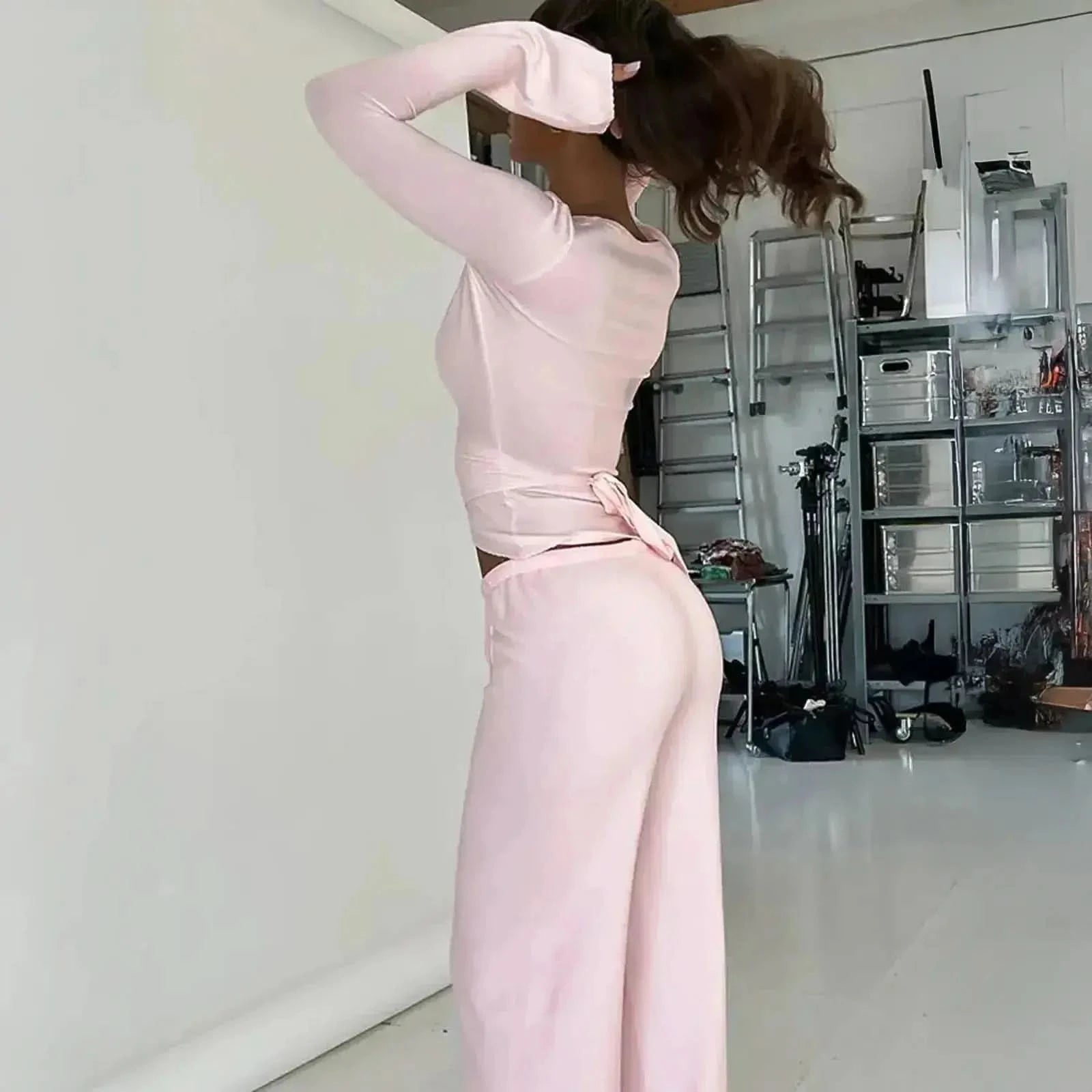 Set Chic Taille Élastique Décontracté - Saylana