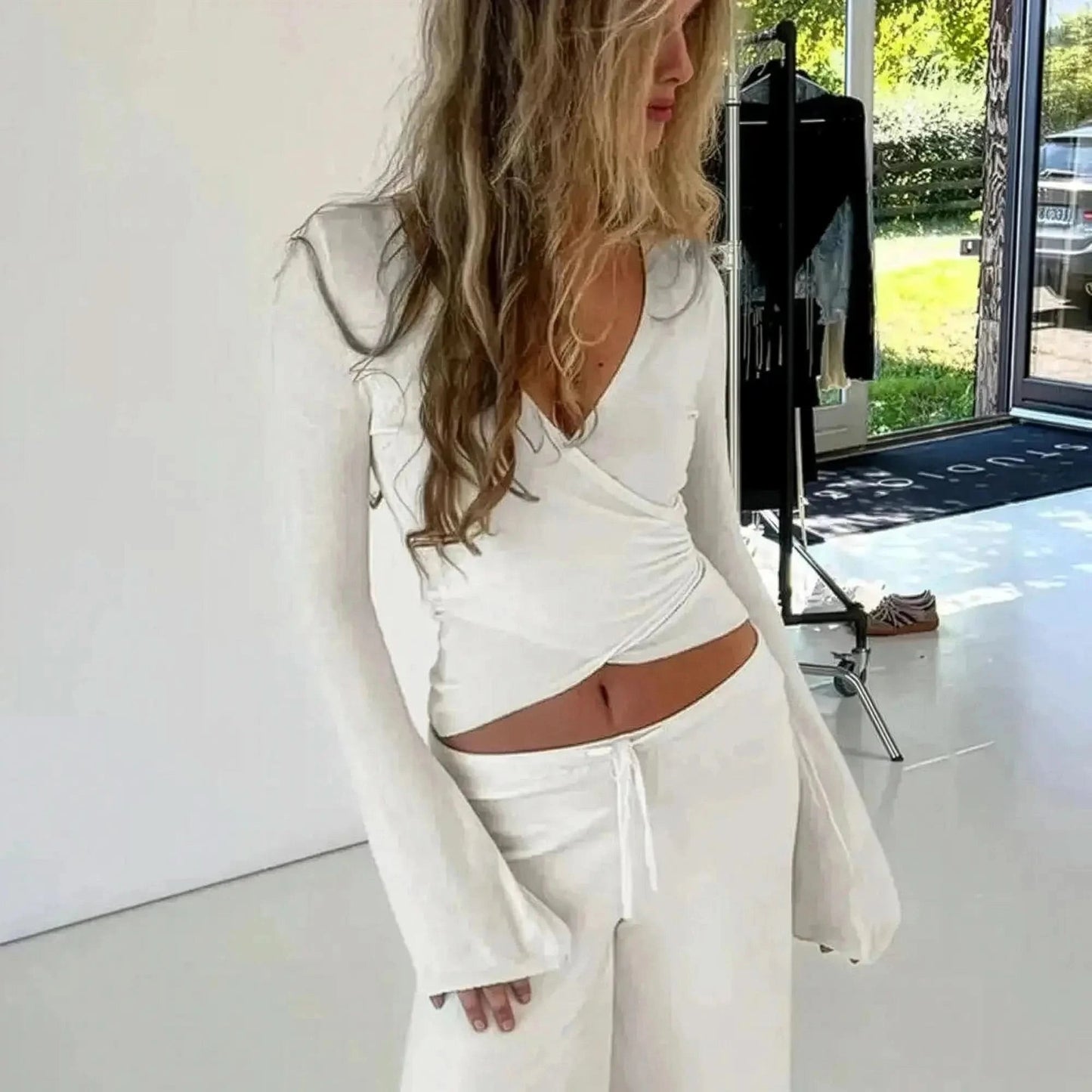 Set Chic Taille Élastique Décontracté - Saylana