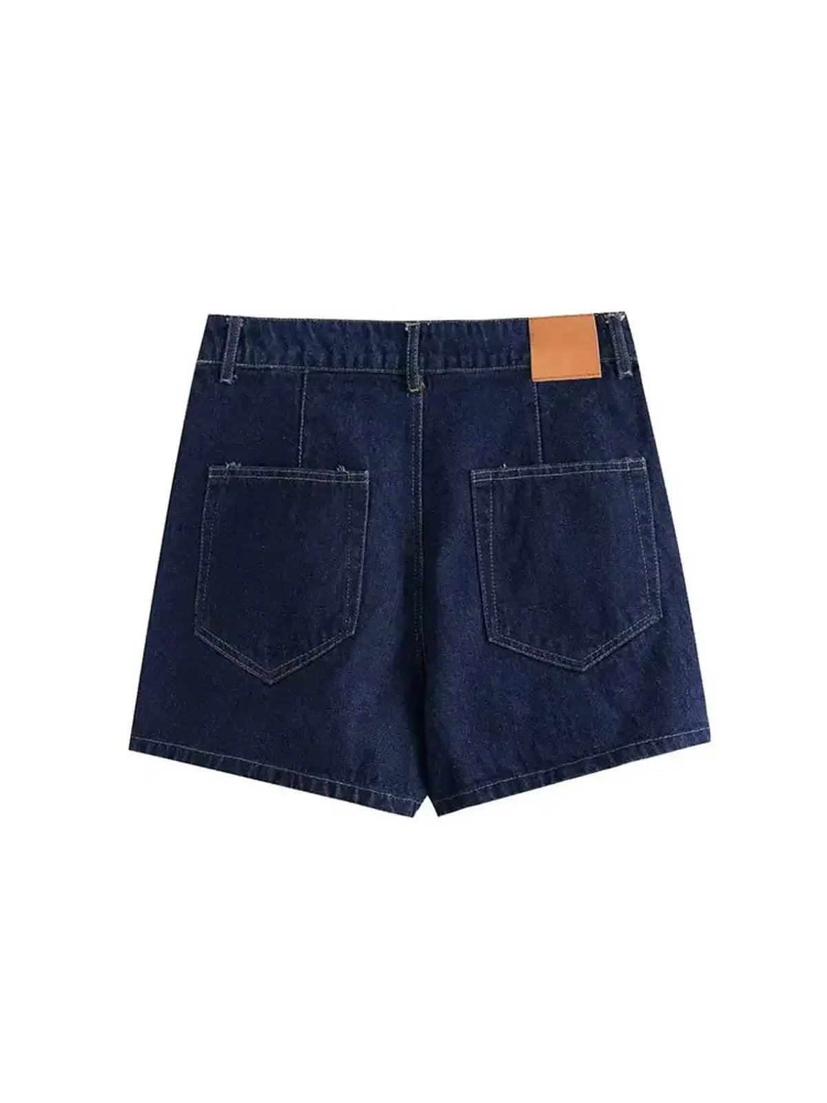 Set Denim Slim 2 pièces Asymétrique-Saylana