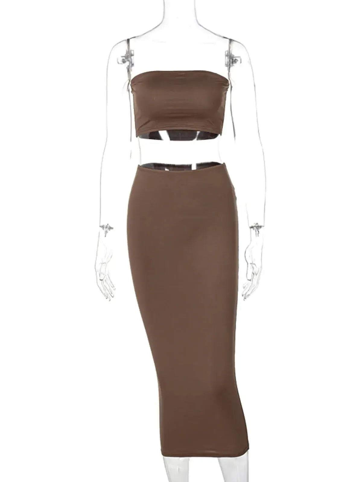 Set Femme Bustier + Jupe Longue-Saylana