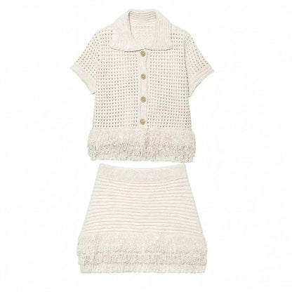 Set Jupe & Top à Franges - Saylana