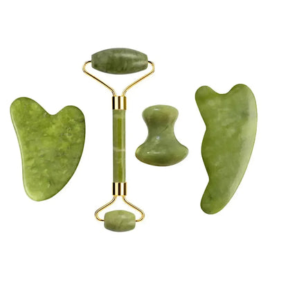 Set Massage Jade & Gua Sha Naturel-Saylana