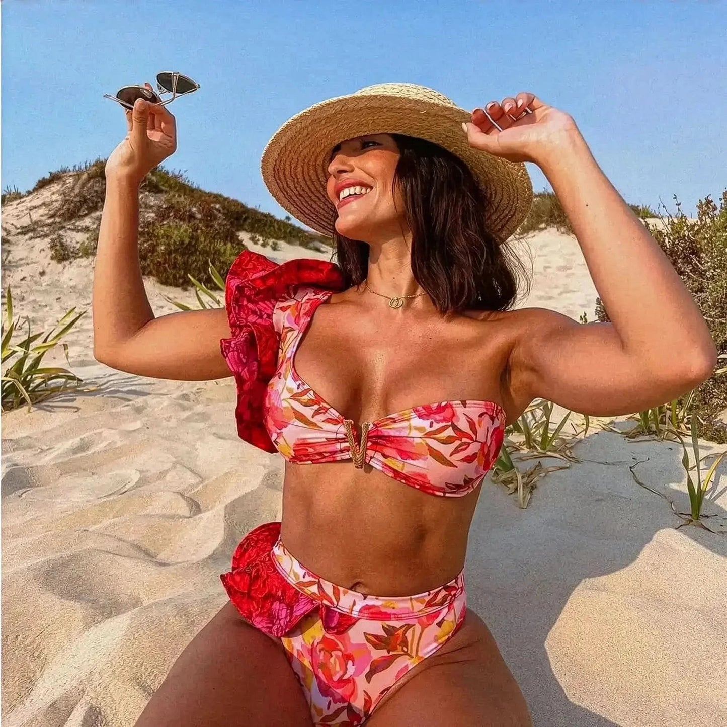 Set Plage 2 Pièces : Liens & Rembourrage - Saylana