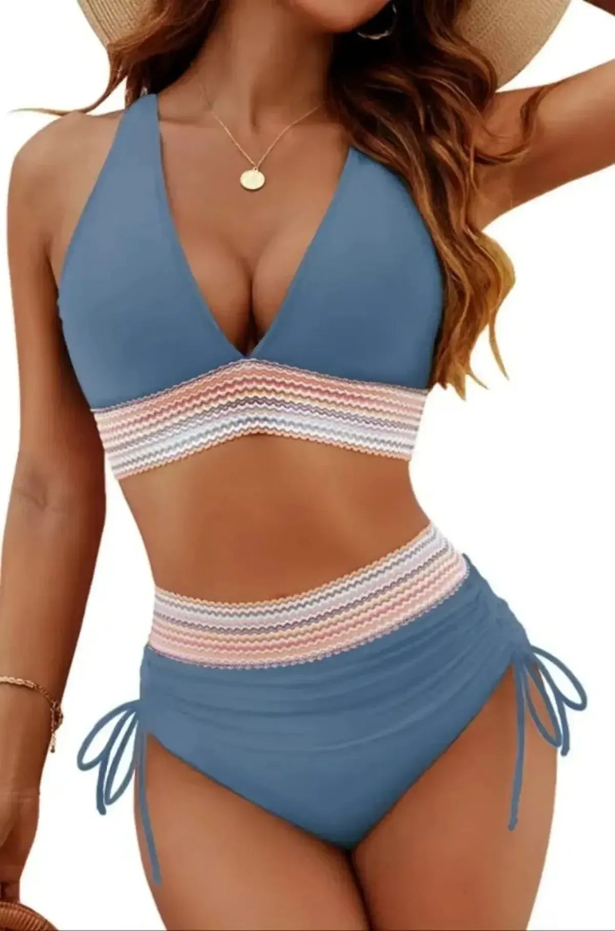 Set Plage Chic : Épaules Larges & Push-Up-Saylana