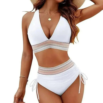 Set Plage Chic : Épaules Larges & Push - Up - Saylana